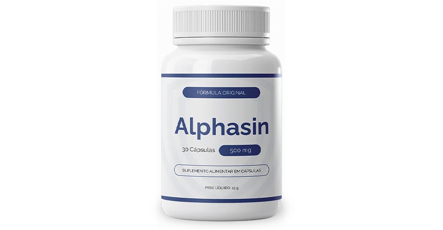 Alphasin Men's Wellness Supplement Bottle